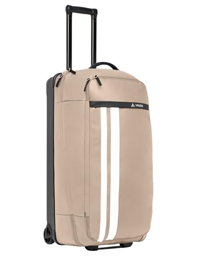 Vaude Takutea 90, Koffer mit 90 l Volumen, beige, auf zwei Rollen mit ...