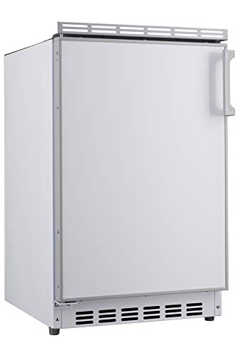 PKM KS82.3EUB Unterbaukühlschrank mit Gefrierfach | 83 Liter Nutzinhalt | wechselbarer Türanschlag | LED-Beleuchtung | 50 cm Breite | Weiß