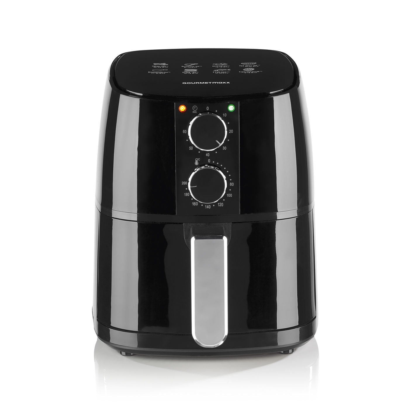 GOURMETmaxx Heißluftfritteuse, 4l, 1400W, Frittieren ohne Fett ...