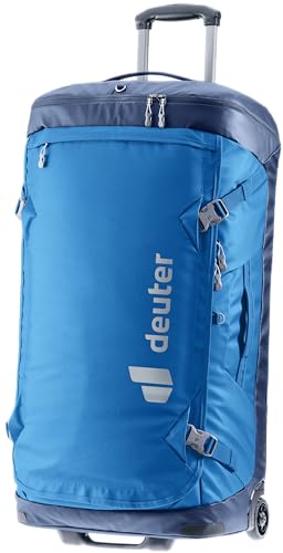 Deuter Pro Movo, Blau, Duffel-Rolltasche mit 90 l Volumen, nachhaltig und wasserabweisend