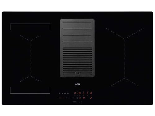 AEG IDE84243IB ComboHob Kochfeldabzug Induktion, Umluftbetrieb, 83 cm breit