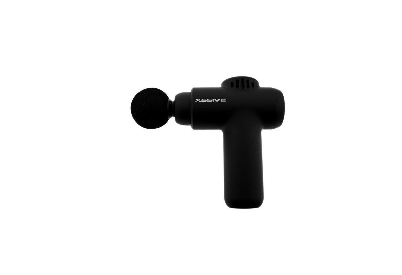 Xssive Mini Massage Gun, 30 Geschwindigkeitsstufen, 3200 RPM, Schwarz