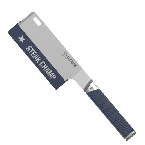 Steakchamp Flip & Cut Spatula, Grill- und Pfannenwender mit hochwertiger X50CrMoV15 Klinge und rutschfestem Griff