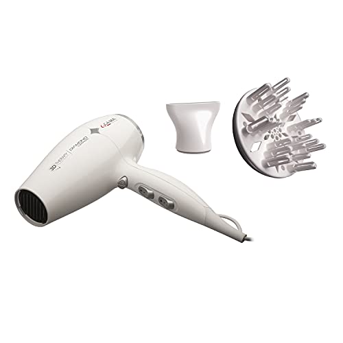 Gama Italy Professional Phon Diamond Ion Leichter und leiser Haartrockner mit aktiven Ionen