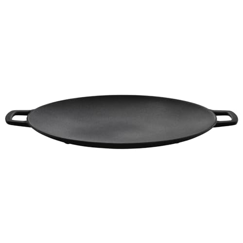 Fiskars Norden Grill Chef Gusseisen-Kochplatte, Ø 30 cm, 2 Emaille-Schichten, Made in Finland