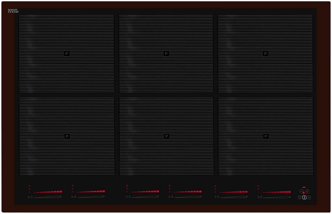 vonReiter Flex-Induktions-Kochfeld EKI 8050-6 Flex