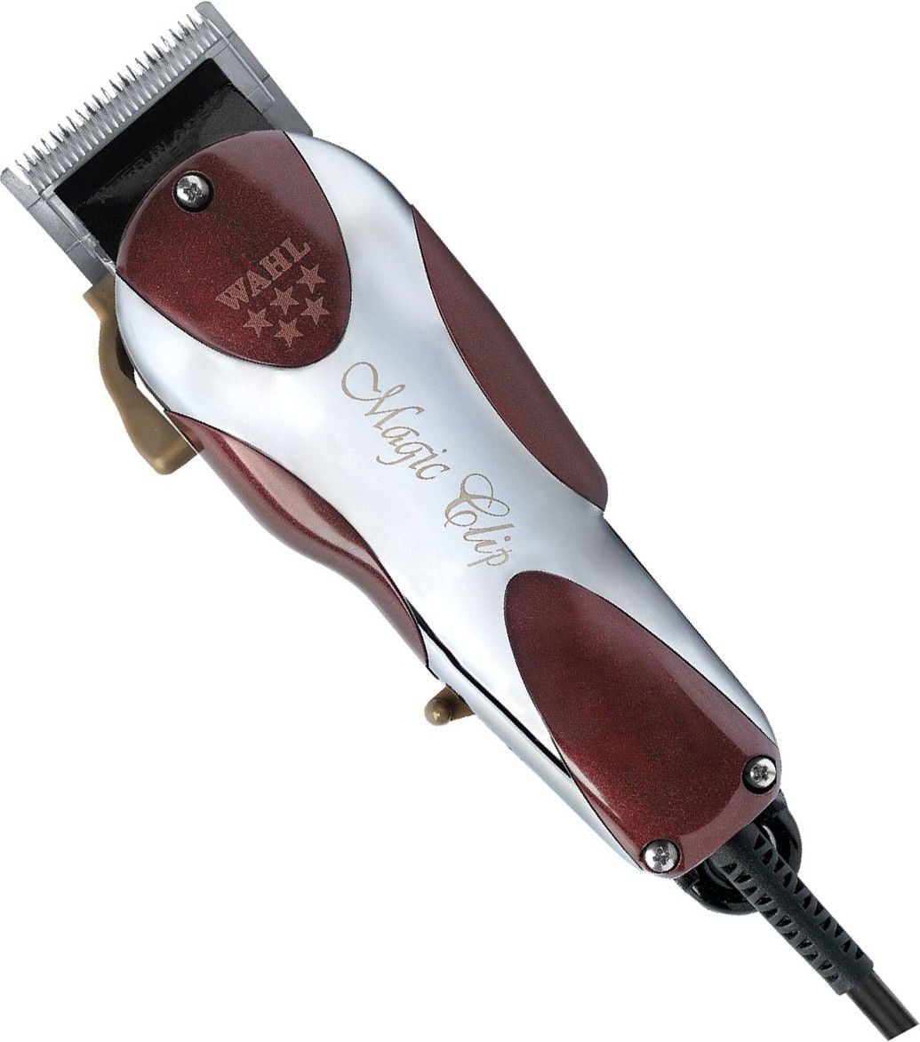 Wahl Haarschneidemaschine Netzbetrieb 2,4 m Kabel inkl. 8 Kammaufsätze, Schmieröl, Reinigungspinsel