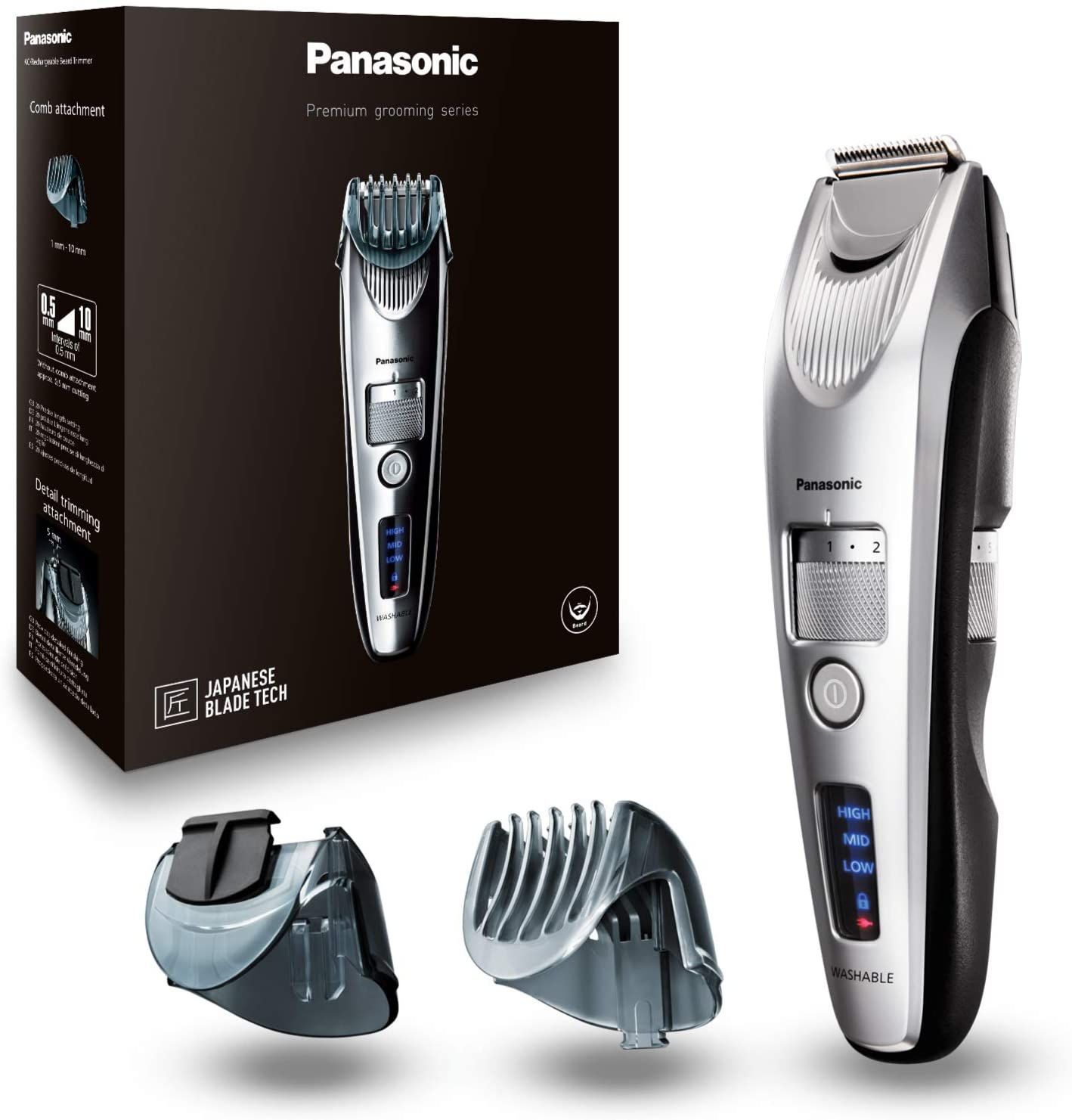 Panasonic ER-SB60-S803 Kammaufsatz und ohne 19 Infos 1-10 Längeneinstellungen inkl. Ladeständer: Tests, mm präzise 0,5 Aufsatz & Haarschneider Preisvergleich / Bartschneider mm