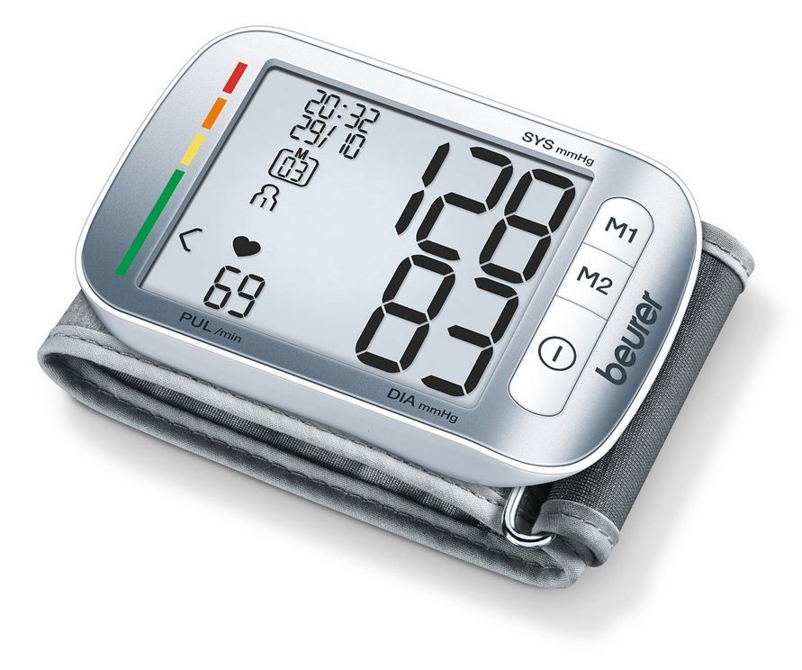 Beurer BC 50 Handgelenk-Blutdruckmessgerät, XL-Display, schnelle und komfortable Messung