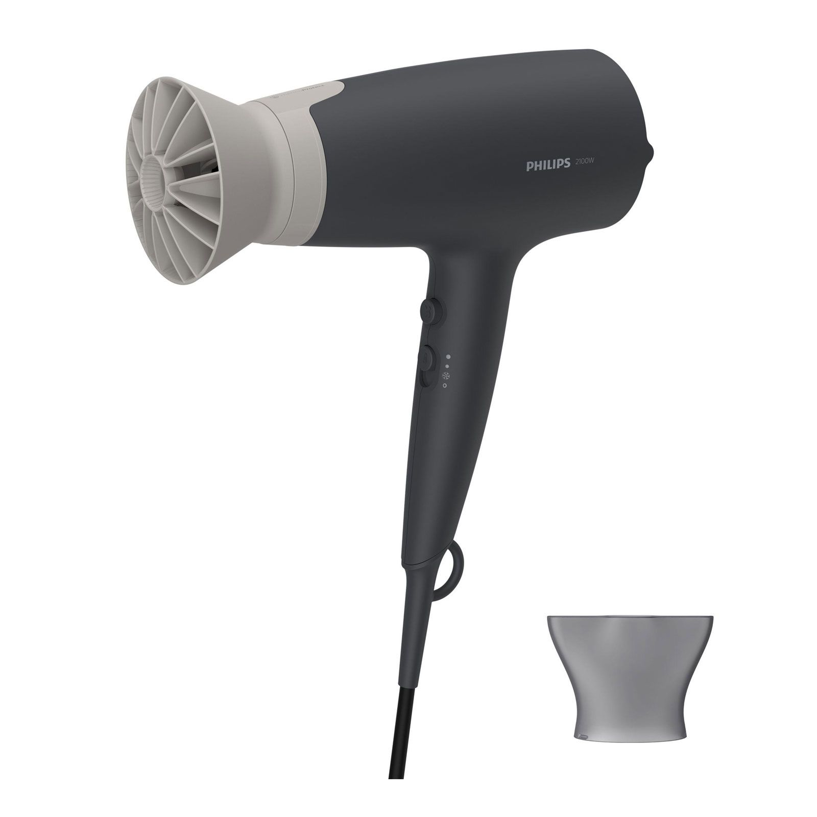 Philips BHD351-10 Haartrockner mit & ThermoProtect Tests, Infos (36101003048): Preisvergleich Grau