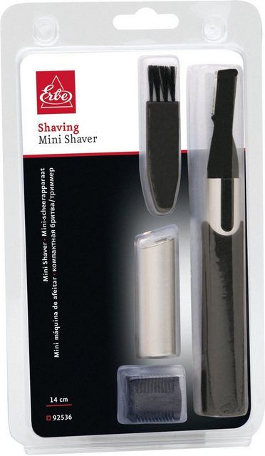 ERBE Nasen- und Ohrhaartrimmer Mini Shaver, 2-tlg.