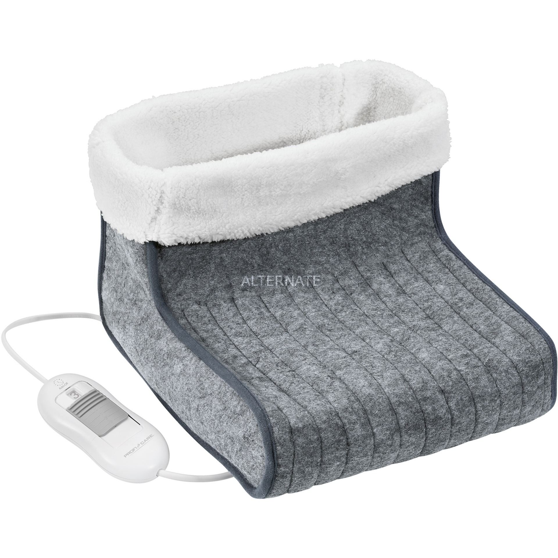 ProfiCare PC-FW 3058 Fußwärmer, grau-weiß