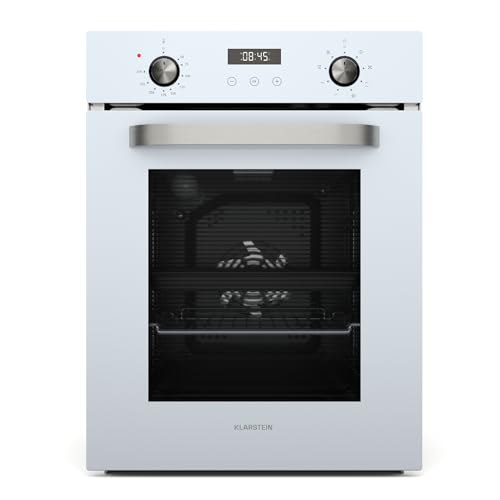 Klarstein SmartSlim Einbaubackofen 45 cm, 49 L, 9 Funktionen ...