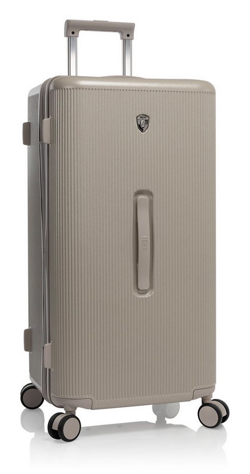 Heys Earth Tone Trunk L, Hartschalen-Trolley mit 113 l Volumenerweiterung, 4 Rollen und TSA-Schloss