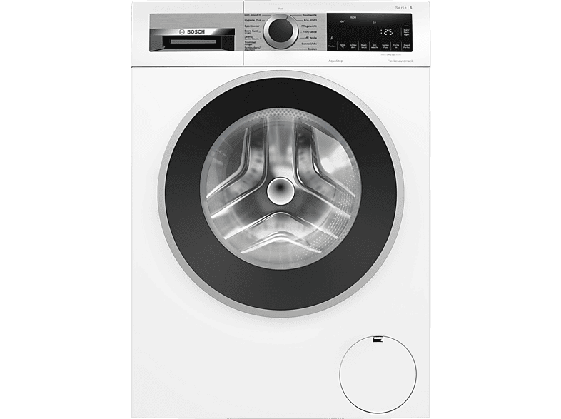 BOSCH WGG256Z41 Serie 6 Waschmaschine, 10,0 kg, 1600 U/Min., Energieeffizienzklasse A, Frontlader