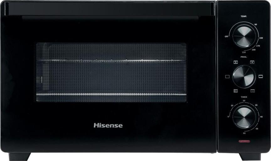 Hisense HOM30M Mini Backofen 30 Liter, mit Heißluft und Drehspieß, energiesparend