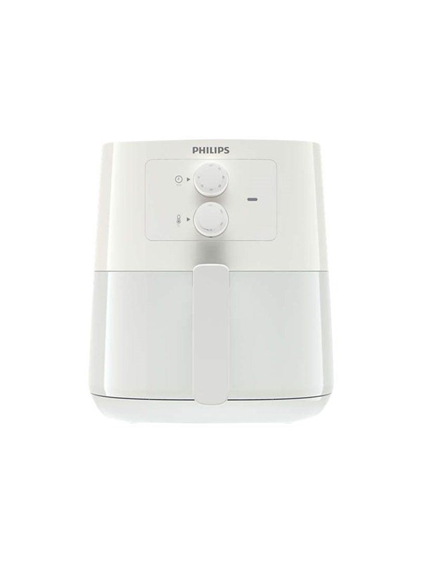 Philips HD9200/10 Essential Heißluftfritteuse, 1400 Watt, 4,1 Liter, ohne Fett, Timer, Thermostat, LED-Display, weiß