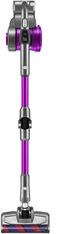 Jimmy JV85 Pro Handstaubsauger, 70 min Akkubetrieb, HEPA-Filter, knickbares Rohr, pink-silber