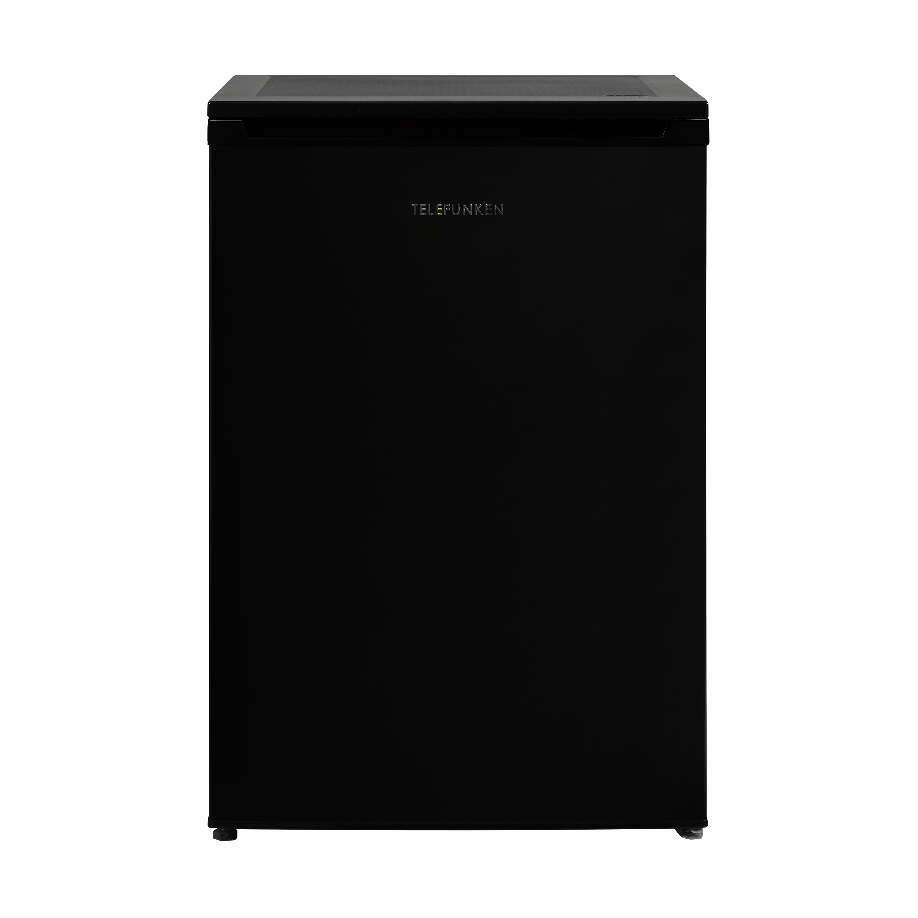 Telefunken CF-35-130-B Kühlschrank, freistehend, schwarz, Höhe 83.8 cm, Energieklasse E