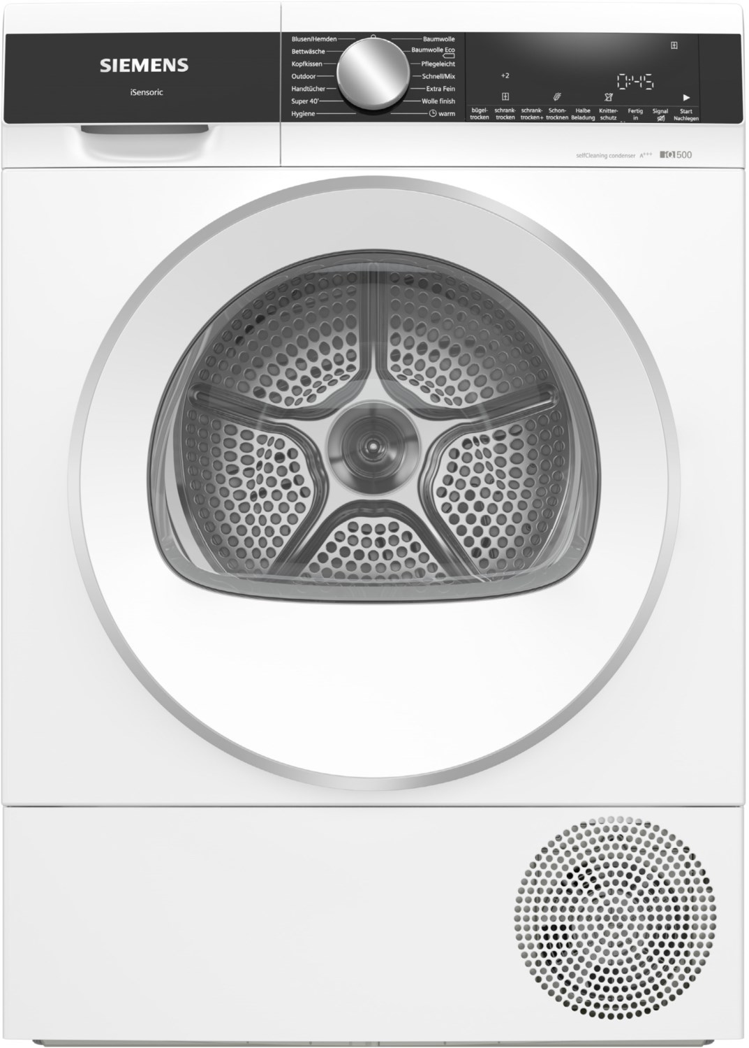 Siemens WQ35G2D90, Wärmepumpentrockner, A+++, Fassungsvermögen 8 kg, Standgerät, Breite 59,8 cm