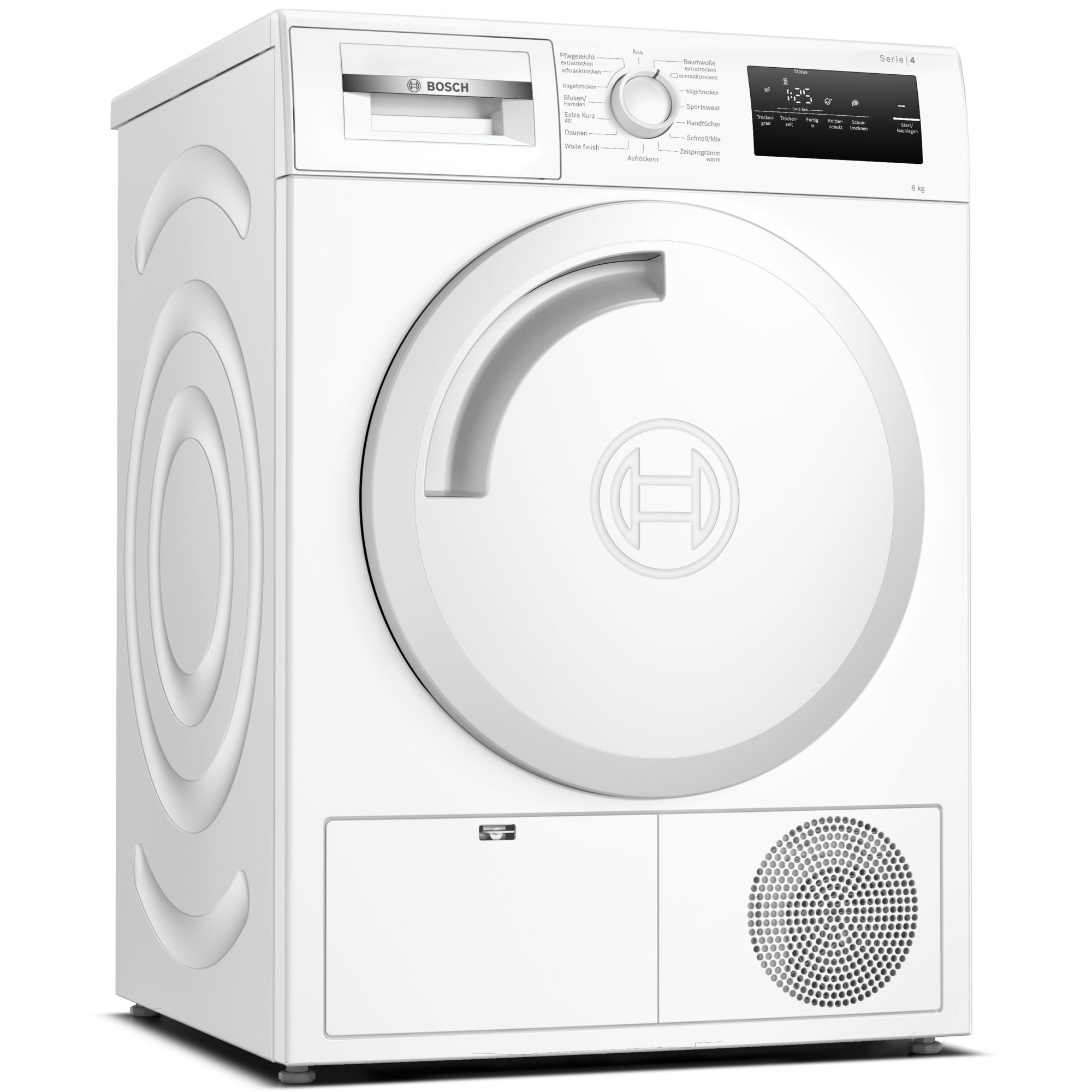 Bosch WTH83VV3, Wärmepumpentrockner, A  , Fassungsvermögen 8 kg, Standgerät, Breite 59,8 cm ...