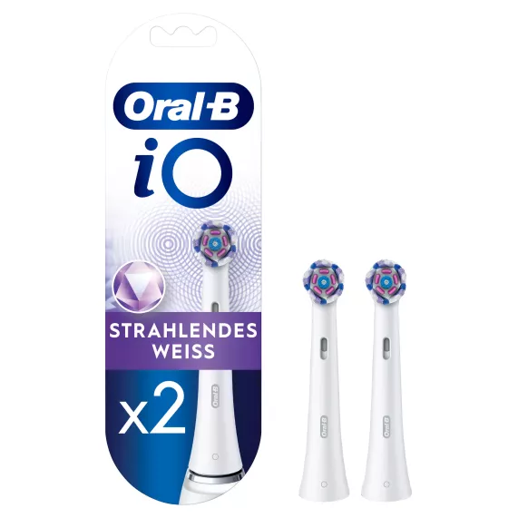 Oral-B iO Radiant White 2er Aufsteckbürsten