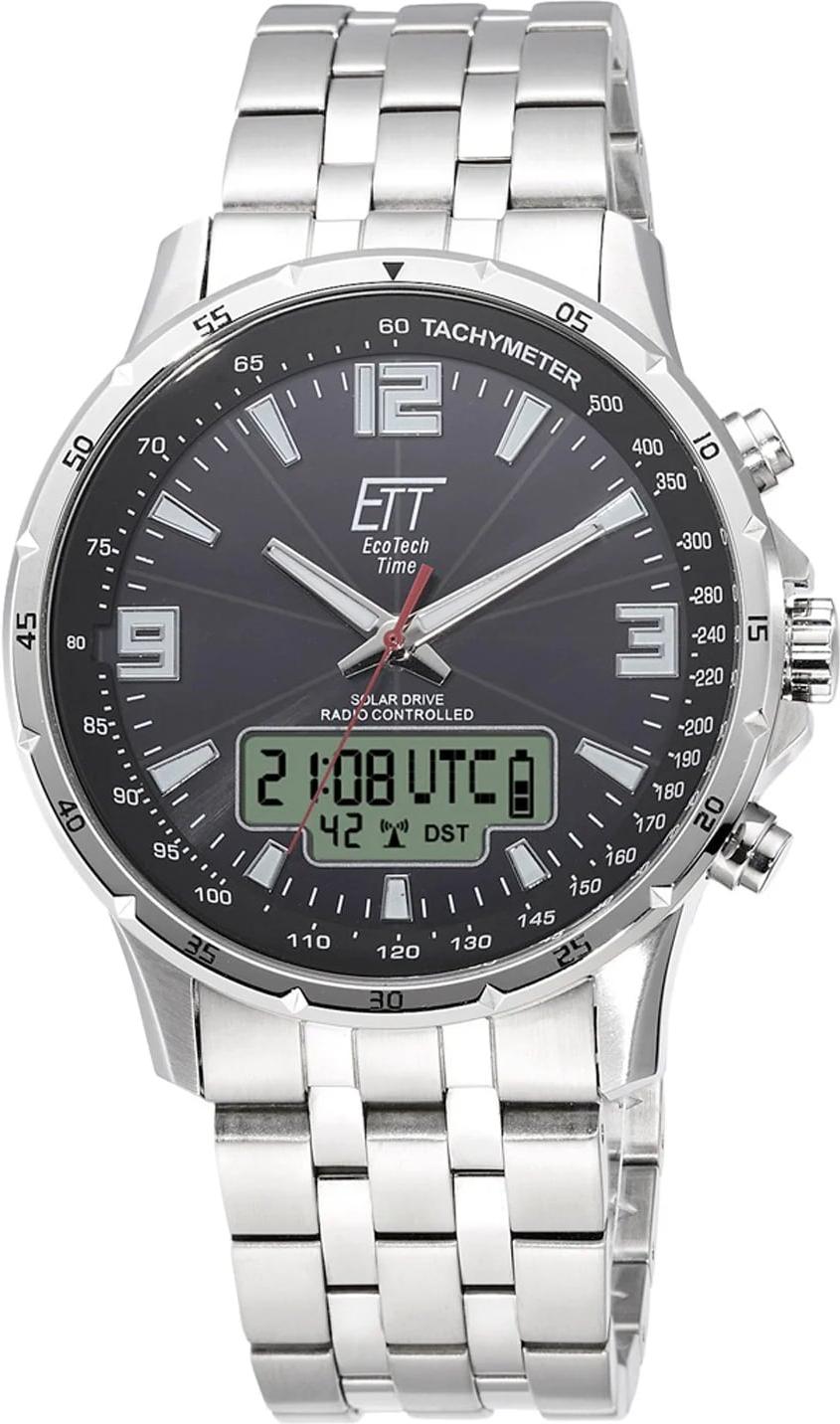 Eco Tech Time Solar Drive Funk Professional EGS 11551 21M Herrenfunkuhr
