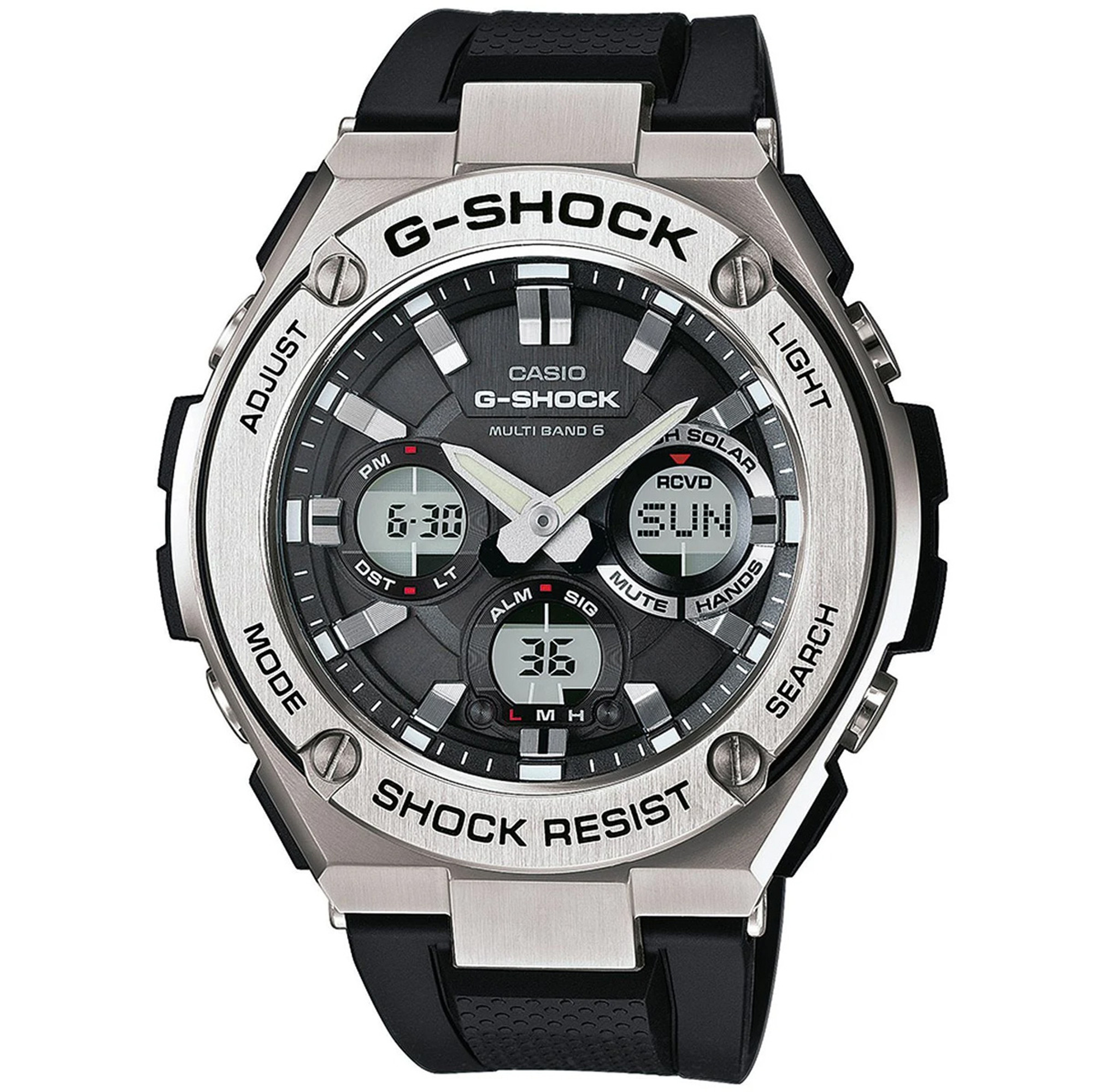 Casio G-Shock G-STEEL Solar Funkuhr GST-W110-1AER