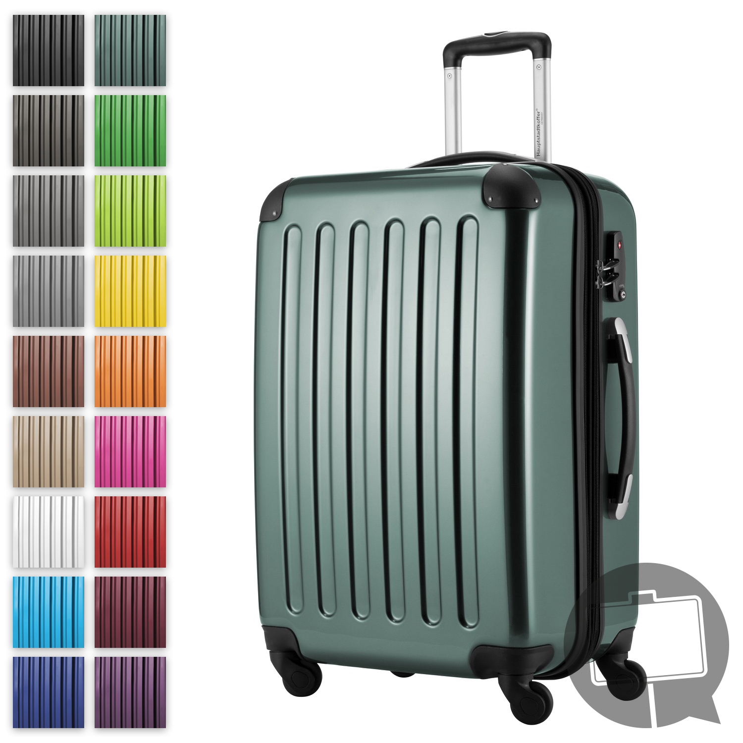 Hauptstadtkoffer Alex HartschalenKoffer Koffer Trolley Rollkoffer Reisekoffer, 65 cm, 74 Liter