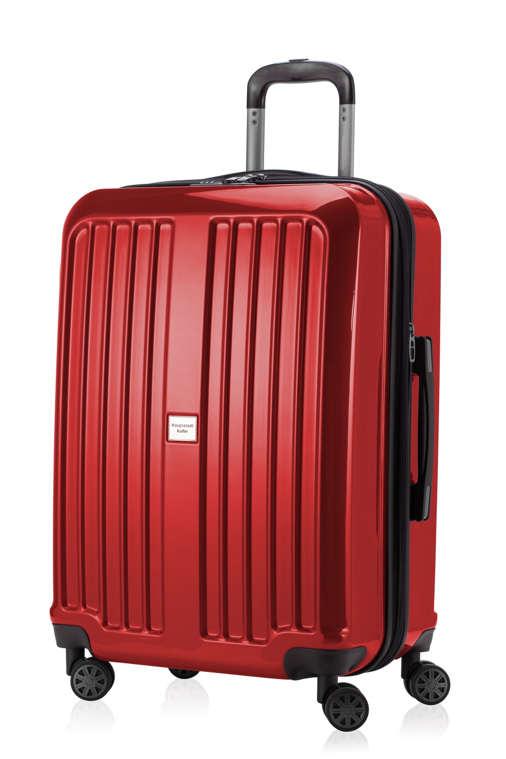 Hauptstadtkoffer XBerg Mittelgroßer Hartschalenkoffer Trolley, 4 Doppelrollen, Volumenerweiterung, TSAZahlenschloss, 65cm, 90 Liter