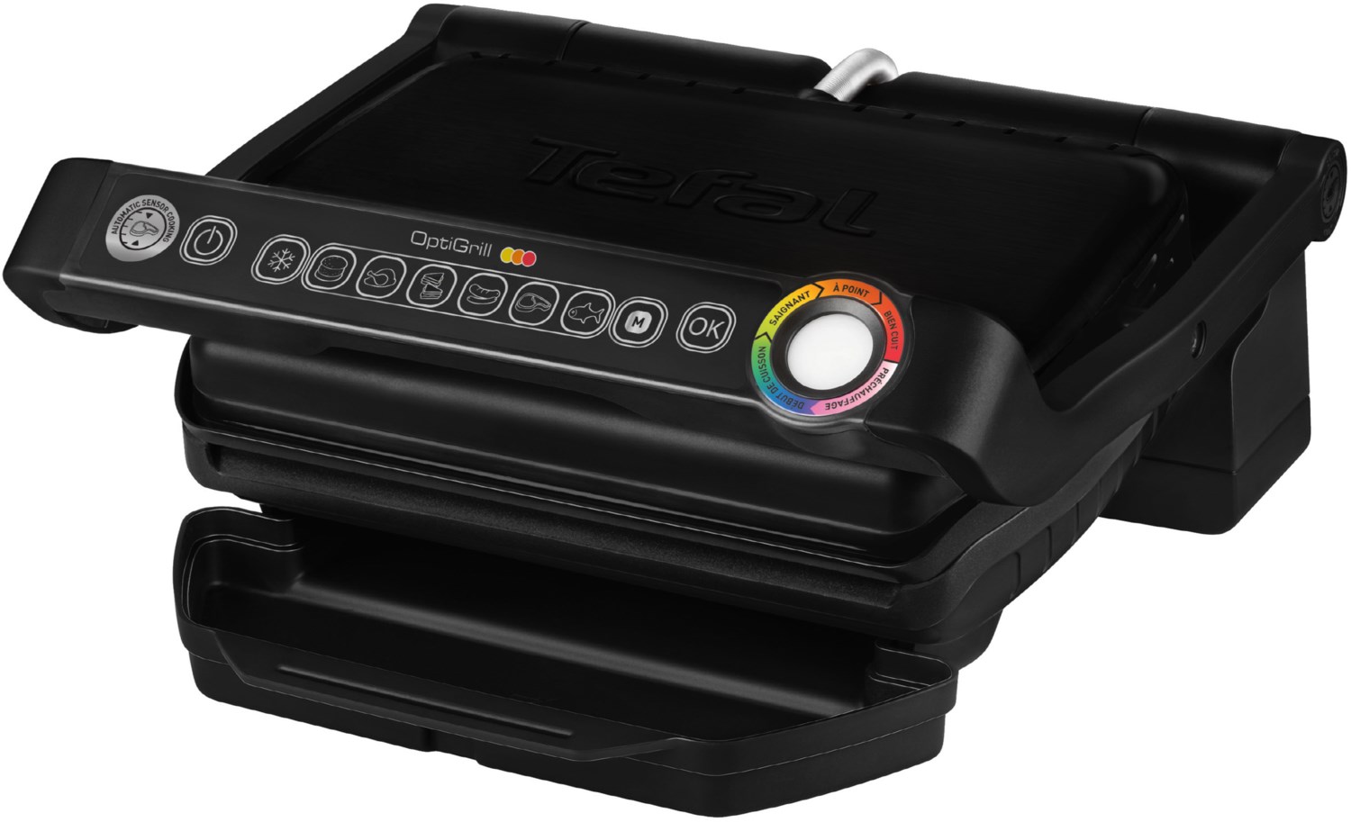 Tefal OptiGrill+ XL Kontaktgrill Elektrogrill Grill GC722D 2000W  Hamburgerpresse