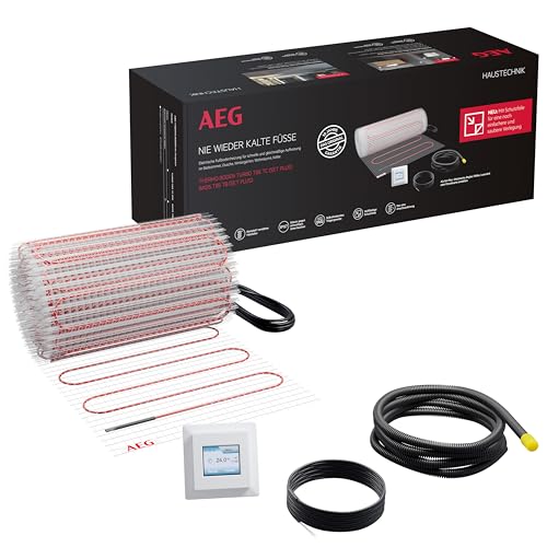 AEG elektrische Fußbodenheizung Turbo Thermo Boden TBS TC 200/1, Komplettset 1 m², 200 W/m²