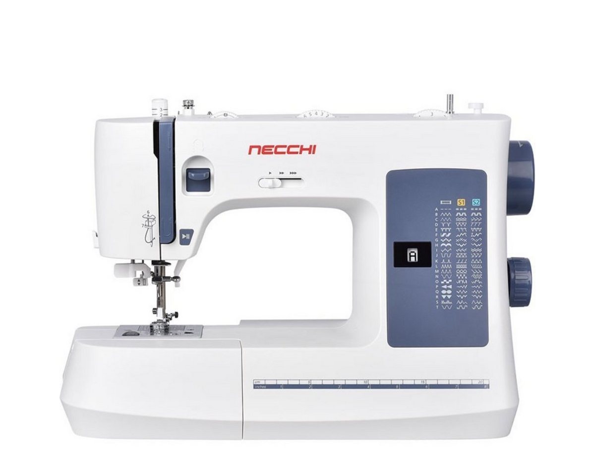 Necchi Nähmaschine Necchi NC-59QD, 59 Stiche, 6 mm Stichbreite, 4 mm Stichlänge, 1000 Stiche pro Minute