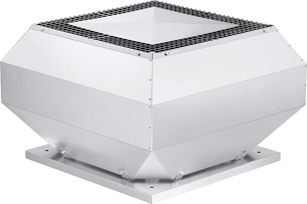 Helios Belüftungsventilator VDD 500/6 EX, vertikal ausblasend, explosionsgeschützt, Aluminiumgehäuse