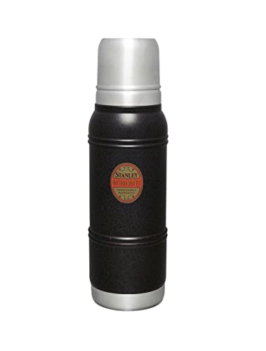 STANLEY The Milestones Thermal Bottle 1.0L 1920 Black Patina, Wasserdicht, Verschleißfest, Robust, Langlebig