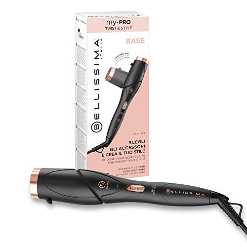 Bellissima My Pro Twist & Style GT22 100, Multifunktions-Haarstyler mit Zubehör für Wellen und Locken, automatische Temperatureinstellung, drehbar um 90°, Zubehör nicht enthalten