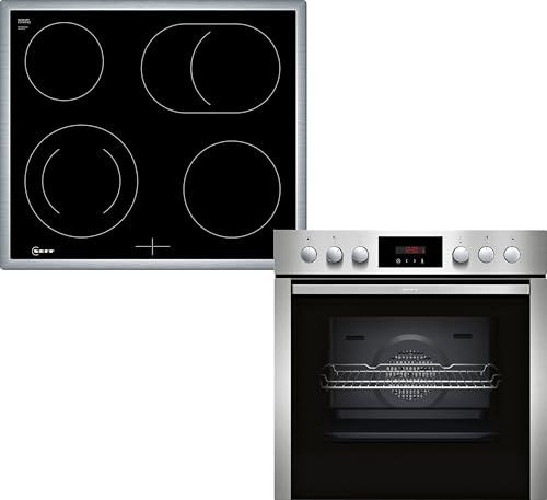Neff E2CCG6AN3 + M13R42N2, Einbauherd-Set mit Elektrokochfeld und ...