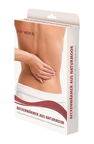 RFM Naturmoor Beckenwärmer mit Gurt, Kälte- und Wärmekissen