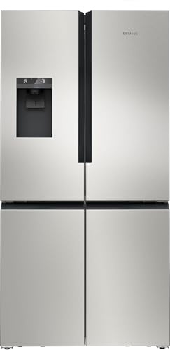 Siemens KF96IAPEA Smarter French-Door Kühlschrank, Edelstahl, 574 l, Eis- und Wasserspender, hyperFresh <0°C>, noFrost