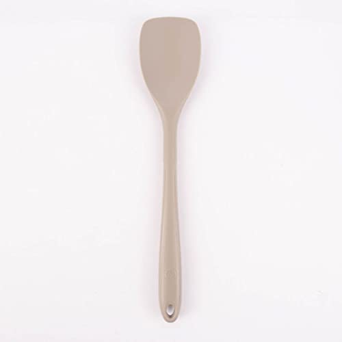 Kochblume Flexlöffel L | Premium-Silikon & BPA frei | Hitzebeständig | Spülmaschinenfest | 30cm | Farbe: taupe