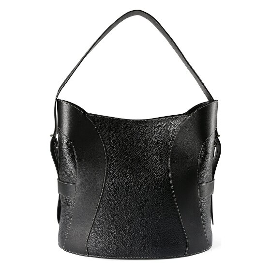 AIGNER Deborah Shopper Tasche, 100% Leder, 36 cm x 20 cm x 32 cm, schwarz