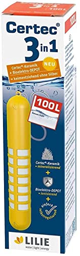Lilie Certec® Wassertuning-Kapsel 100 l, 3in1 Wasserfilter zum Schutz vor Verkeimung und Biofilm, mit mineralstoffanreicherndem Effekt