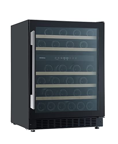 Respekta Unterbau-Weinkühlschrank für 46 Standardflaschen / 129 L  Nutzinhalt / 2 Temperaturzonen, je 5°-22°C / Touch Control / LED Leuchte /  Wechselbarer Türanschlag / Max. 43 dB / WKSU 46-19: Tests, Infos &  Preisvergleich