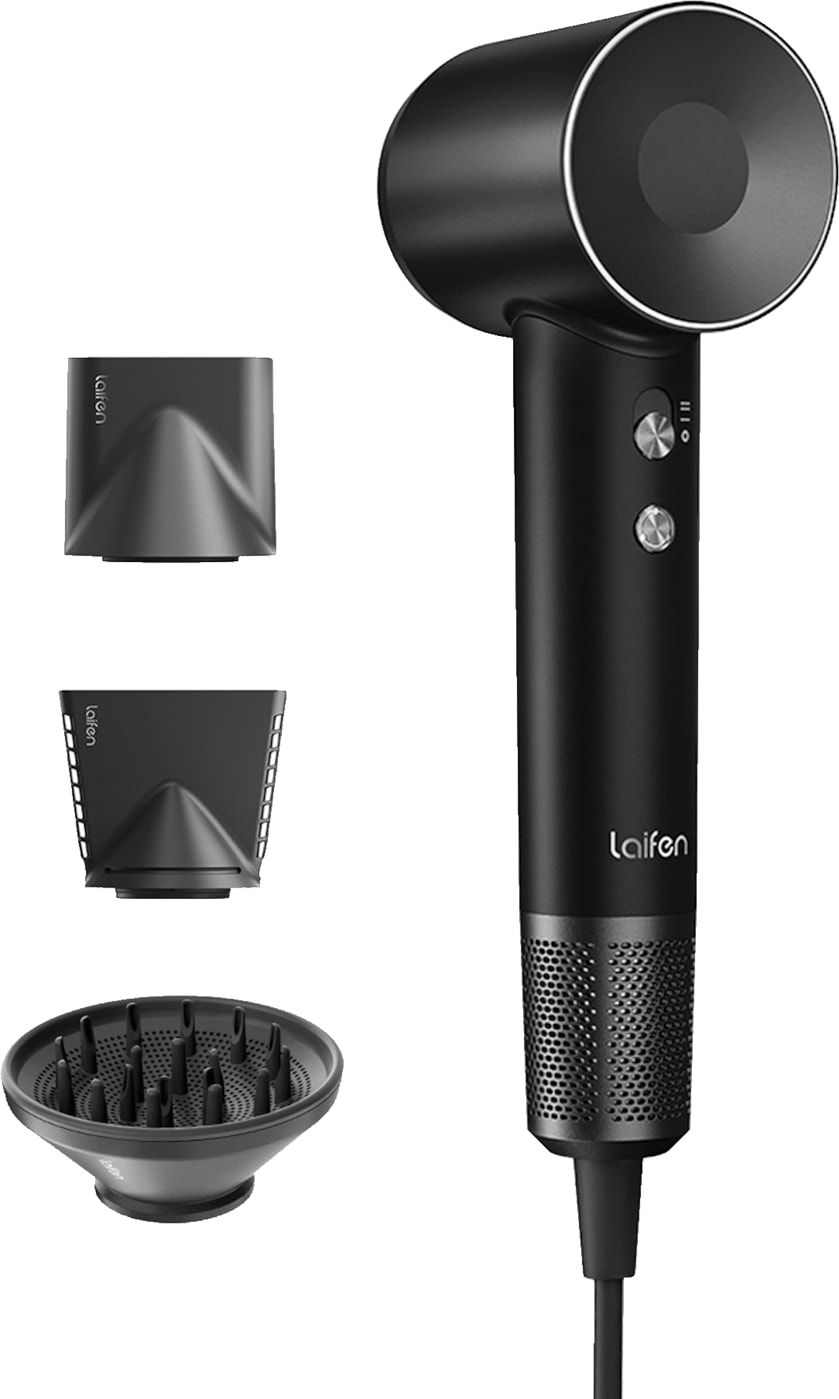 HAIR DRYER 1600W SWIFT SPECIAL/3 NOZZLES BLACK LAIFEN