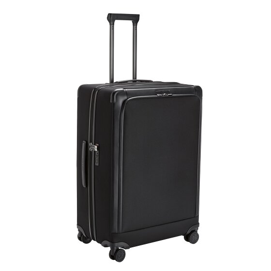 Porsche Design Roadster 4 Rollen Trolley L, 77 cm, schwarz, 100% Polycarbonat, großzügiges Volumen