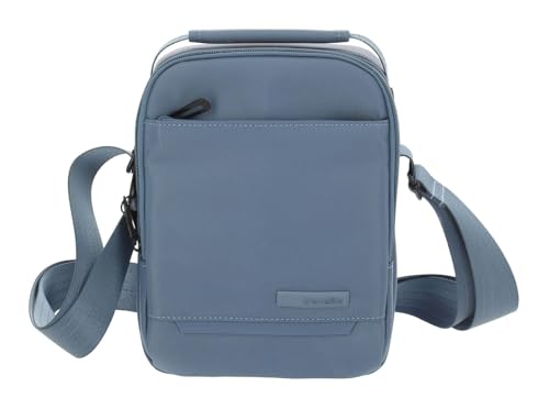 Travelite Workfloow Mini Bag Umhängetasche, 17 cm x 8 cm x 23 cm, grau, 100% Polyester