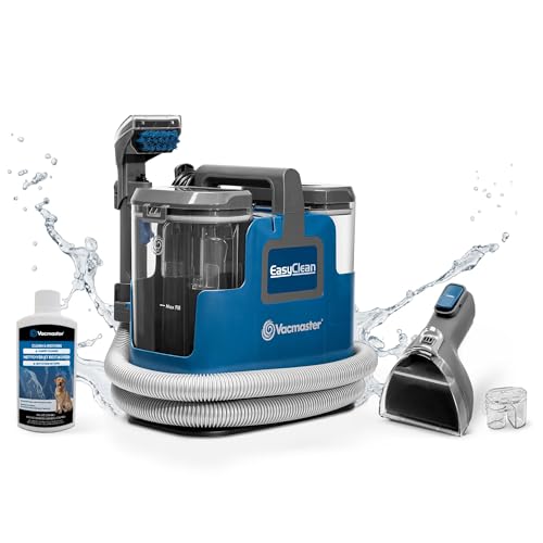 Vacmaster SCB0501 Waschsauger, Teppichreiniger mit 500 W Motor, Nass-Trocken-Sauger für Sofa, Vorleger und Auto, Blau