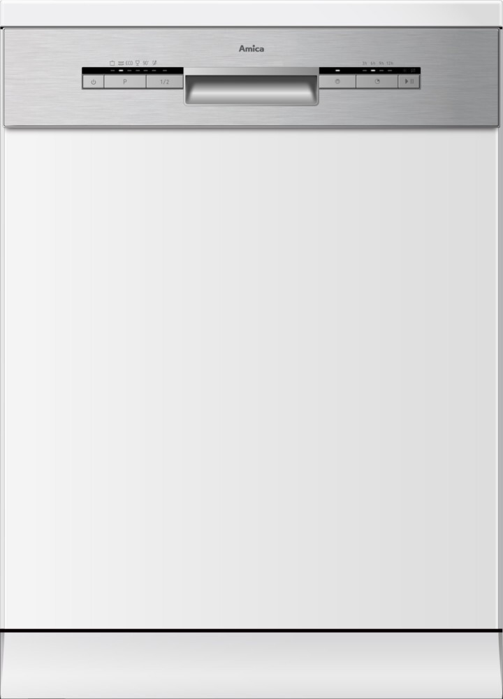 Amica Teilintegrierter Geschirrspüler 60 cm für 13 Maßgedecke 11 l 47 dB (A) EGSP 573 911 E, leistungsstark und zuverlässig