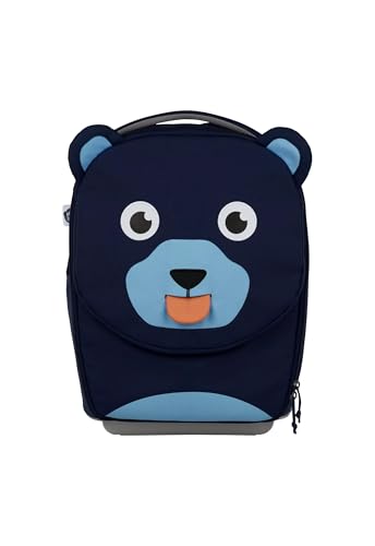 Affenzahn Koffer, Handgepäck, Grün, 18 l, mit höhenverstellbarem Gestänge und recyceltem Material