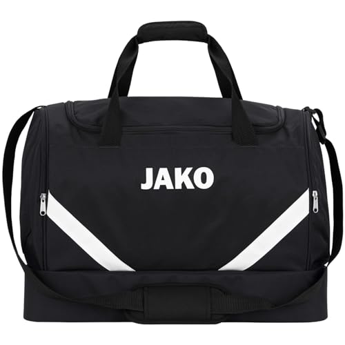 JAKO Unisex Sporttasche Iconic, vielseitige Reisetasche für Sport und Freizeit, schwarz